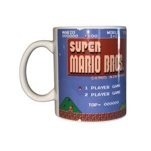 Super Mario Bros. 1985 Nintendo Ceramic Coffee Mug 11 Oz